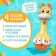 Musical toy "Funny giraffes", sound, light, yellow color