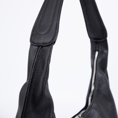 Bag-hobo "golden rain" with lightning, black color-4