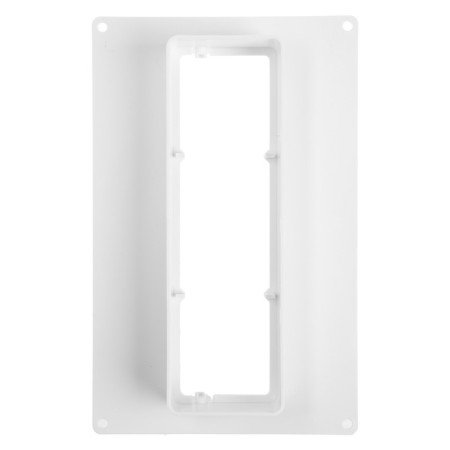 Zein ventilation duct connector, 60 x 204 mm, with an overhead plate-4