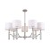 Caustra Freya Fr5108PL-07N Albero, 840x840x1000 mm, E14, 7x40W, Nickel color