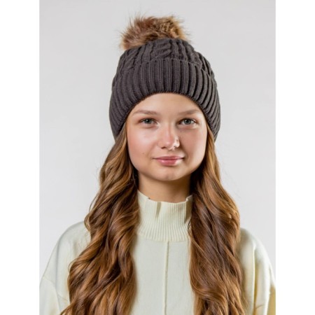 Female ISee hat, size 52-56, chocolate color-5