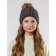 Female ISee hat, size 52-56, chocolate color