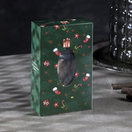 LED figure "Lantern with an angel" 7.6 × 13.5 × 3.2 cm, plastic, batteries AG13x3, glow warm white-3