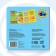 Cardboard book with windows "Pets", 10 pages, 16 windows, blue tractor