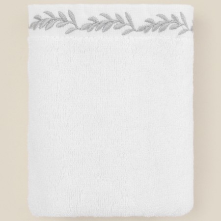 Trush Tensor SL Home: Floral "Blanc de Blanc" 100x180 cm, 100% cotton, 550 g/m2-4