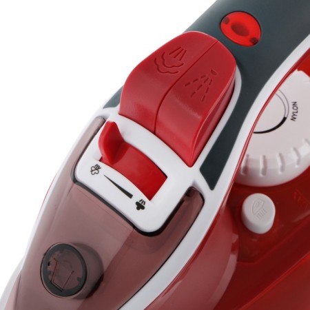 Iron Kelli KL-1622, 2600 W, Teflon sole, 100 g/min, Red-4