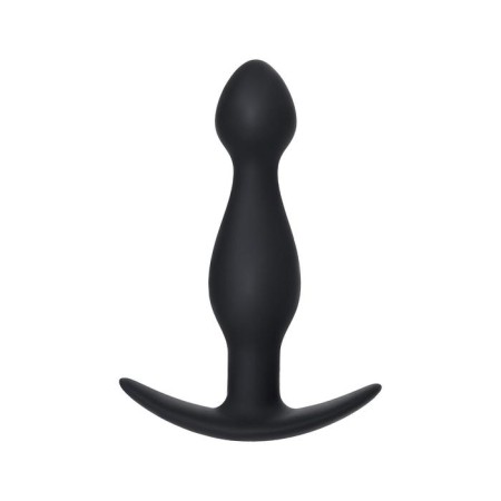 Anal plug Toyfa A-Toys, Cilicon, Black Color, 11.5 cm, D = 2.8 cm-2