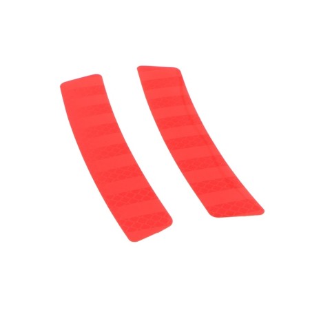 A car sticker, reflective, 13.5 × 2.5 cm, red, set 2 pcs-2