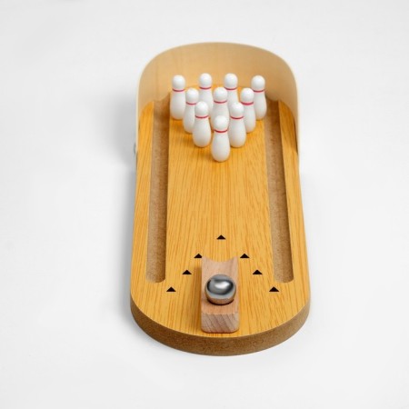Table mini-bowling, 29.5 x 10 cm, cables 3 x 1 cm-1