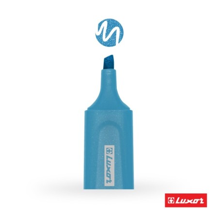 Luxor Textliter Metallic textbook Blue, 1-5mm.-1
