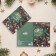 Postcard "Happy New Year and Merry Christmas!" embossing, 18 x 12 cm