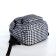 Set a youth backpack from textiles, a shoper bag, white/black color