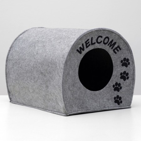 Animal house from the felt "WelCome Board", 33 x 33 x 45 cm-1