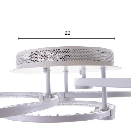 Causteen with PDD 71104F/4WT LED 152W 3000-6000K Dimmer white 67x67x13 cm Bayerluux-6