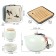 A set for a tea ceremony 10 items, 4 people, a cup 45ml, a kettle 180ml, a hem