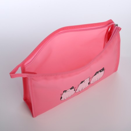 Lightning cosmetic bag, pink color-2