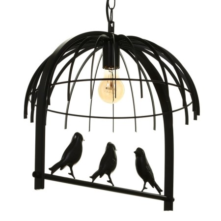 Bayerlux "Birds" 1x40W E27 Black 49x35x35 cm-4
