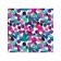 Organizer in a bath on suction cups "Festive confetti", for storing toys and trifles, size 33x39 cm