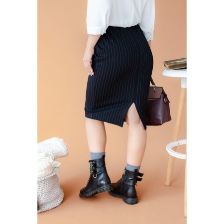 Women's skirt, size 44, black color-2