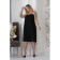 Female dress, size 52, black color