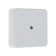 Dressing box for the cable channel Ural Pak, 75x75x20, IP 40, White, KR-513190075-080