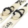 Fasteners of hunting hunting with sock and heel belts