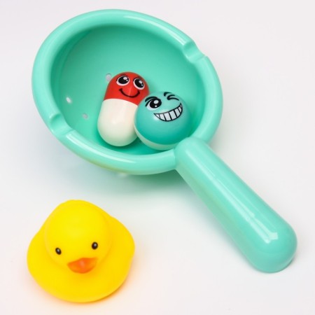 Toy Water Hill for playing a bathroom, designer, set on suction cups "Wide -on Mini"-4