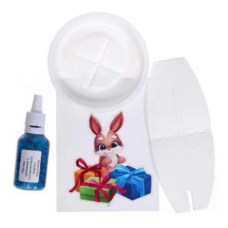 Set for creativity. Radiant crystals "Bunny"-5