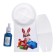 Set for creativity. Radiant crystals "Bunny"