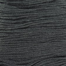 Set of threads Muline No. 413, 8 ± 1 m, 6 pcs, dark gray color
