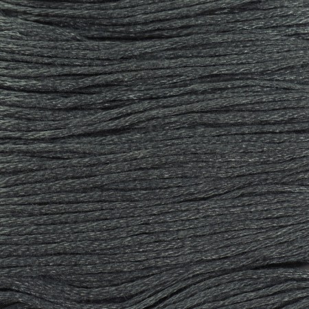 Set of threads Muline No. 413, 8 ± 1 m, 6 pcs, dark gray color