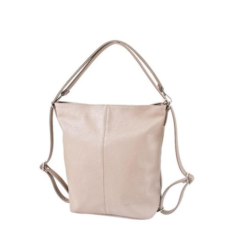Bag Women's claim, lightning, beige color