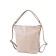 Bag Women's claim, lightning, beige color