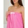 Pareo female for the sauna, size s-l, pink color