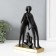 Souvenir Polystone "House there is the family" Black 7x17x24.5 cm