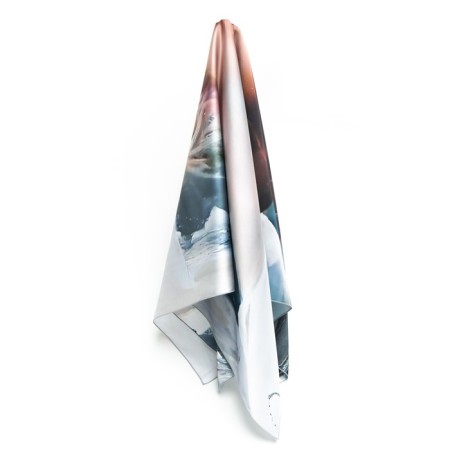 Women's scarf, size 90x90 cm-2