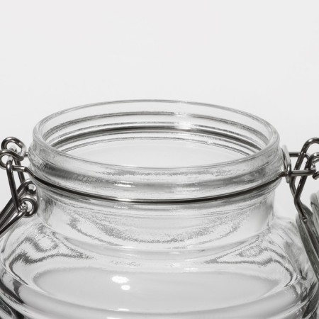Glass Bank for bulk products with a bugol lock of the Utyut, 2.1 l, 14.5 × 12 × 19 cm-5