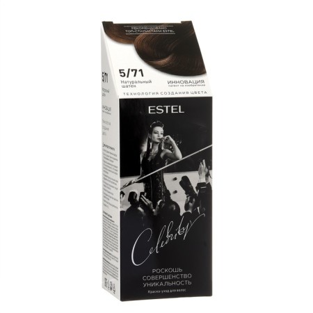 Claus for hair Estel Celebrity tone 5/71 Natural brown-haired