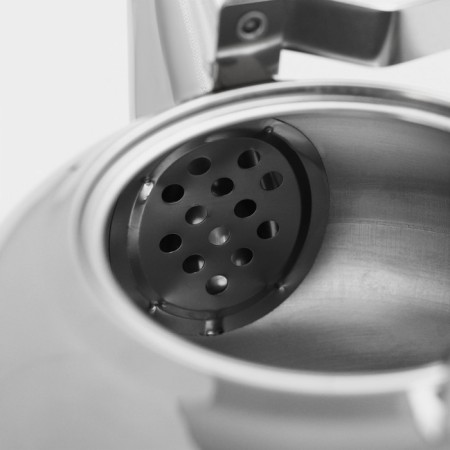 A stainless steel kettle "Juan", 1.15 liters, metal sieve, chrome color-3