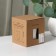 Ceramic ashtray "Stylish Bear", 9.7 × 10.3 cm, white color