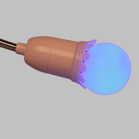 LED LEAZON Lighting "ball", G45, E27, 1.5 W, for Bels Lita, Blue-1