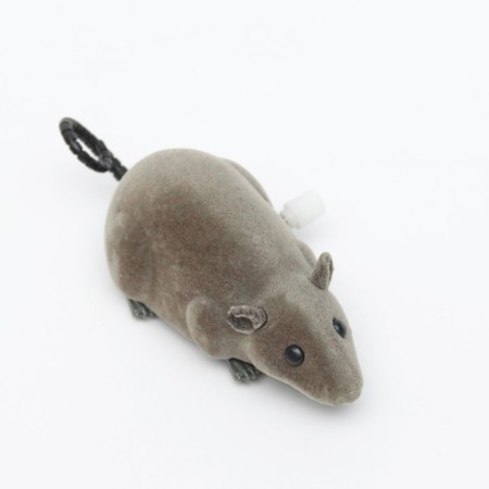 Burned velvet mouse, 12 cm, gray-1
