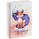 Sketchbook A5, 64 sheets on the crest "Fox", solid cover, glossy lamination, block 100 g/m2