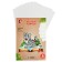 White cardboard A4, 8 sheets "beam" leopard, density 220 g/m2