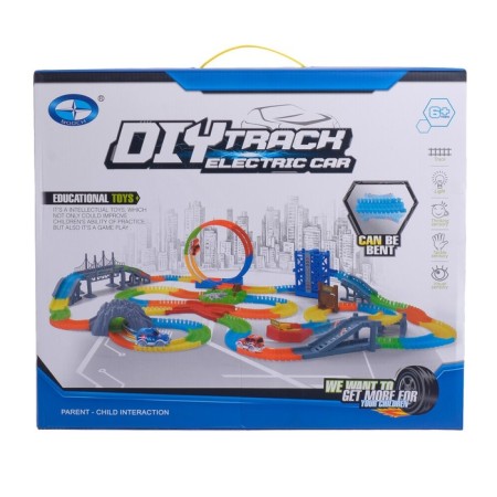 The Magic Track, flexible, shines in the dark, 261 details, elevator, elevator-2