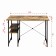 Written table "Brooklyn", 120 x 60 cm, metal, MDF