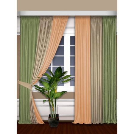 Set of curtains, size 180x250 cm, 2 pcs