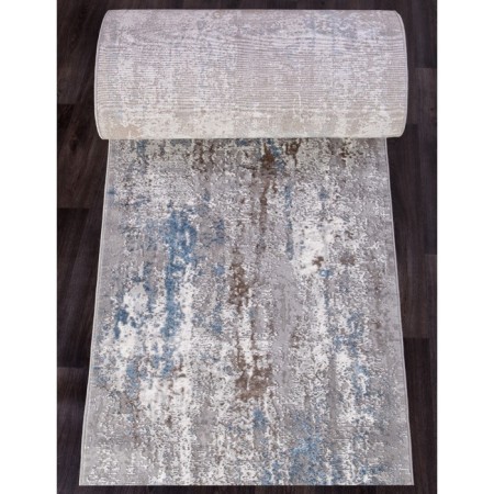 Karmen Hali Armina Carpet, size 80x2500 cm, color Blue/Blue