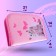 Penal 3 sections, tab inside, 140 x 210 x 40 mm, fabric, calligrata top block "kitten"