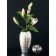 Decorative vase "Modern", 15 × 15 × 25 cm, metallic color